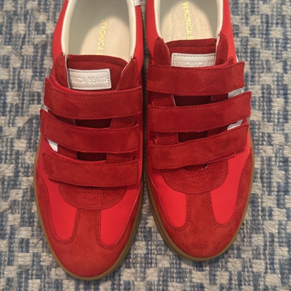 Veronica Beard Red Reagan Women Sneakers - Picture 3 of 4